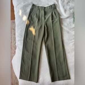 Wilfred Sage Green Effortless Trousers